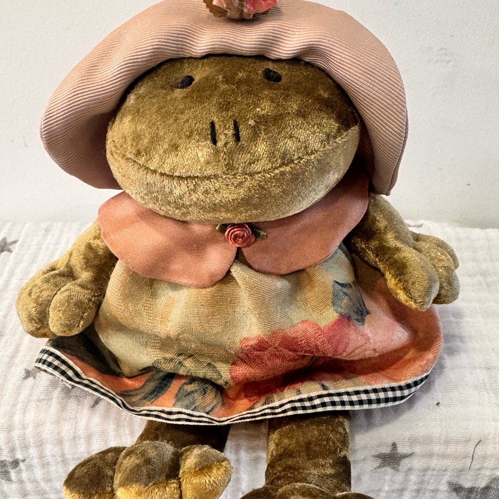 Rana vintage de Florissant de Russ Berrie